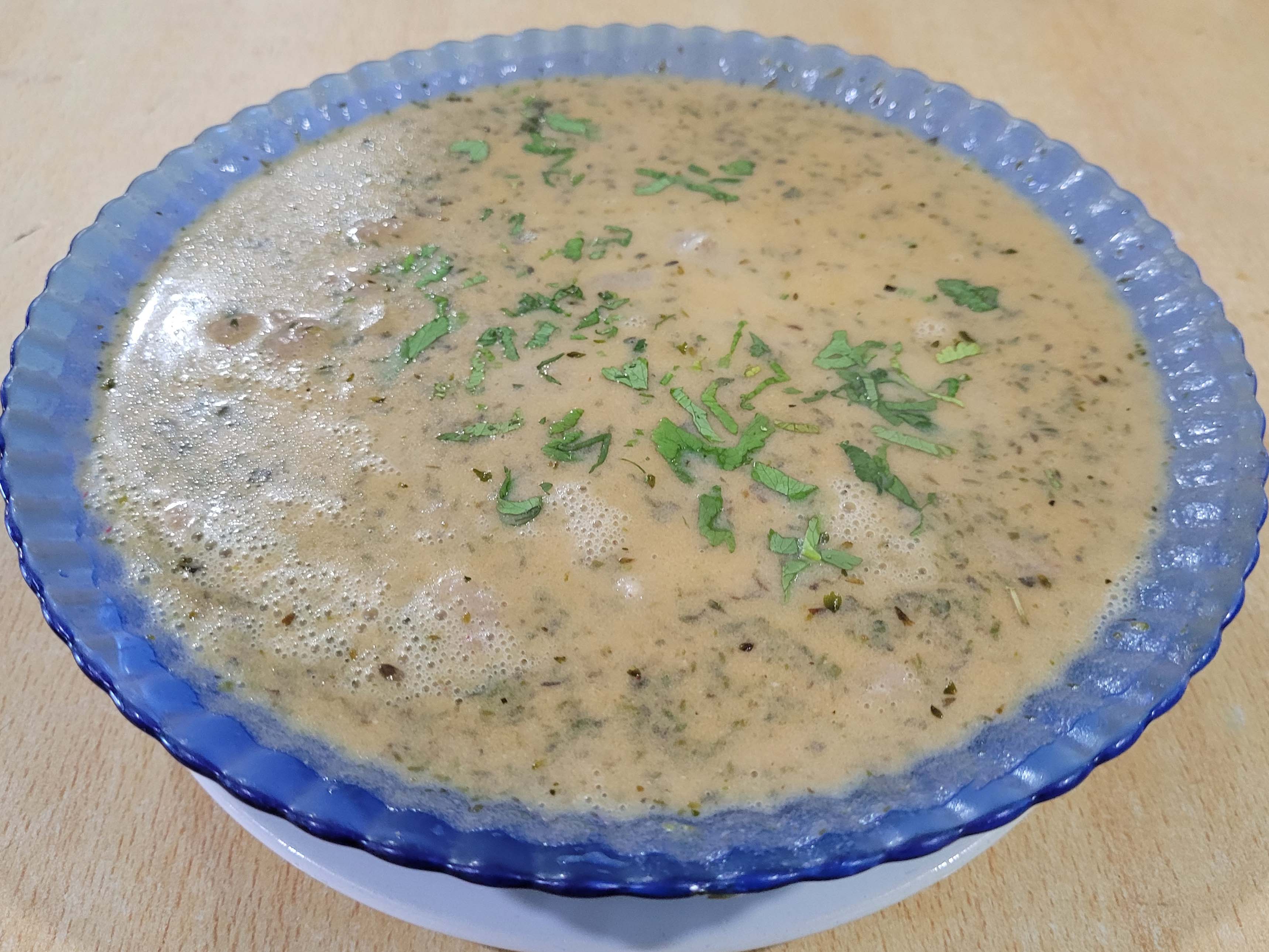 Sopa a la Minuta